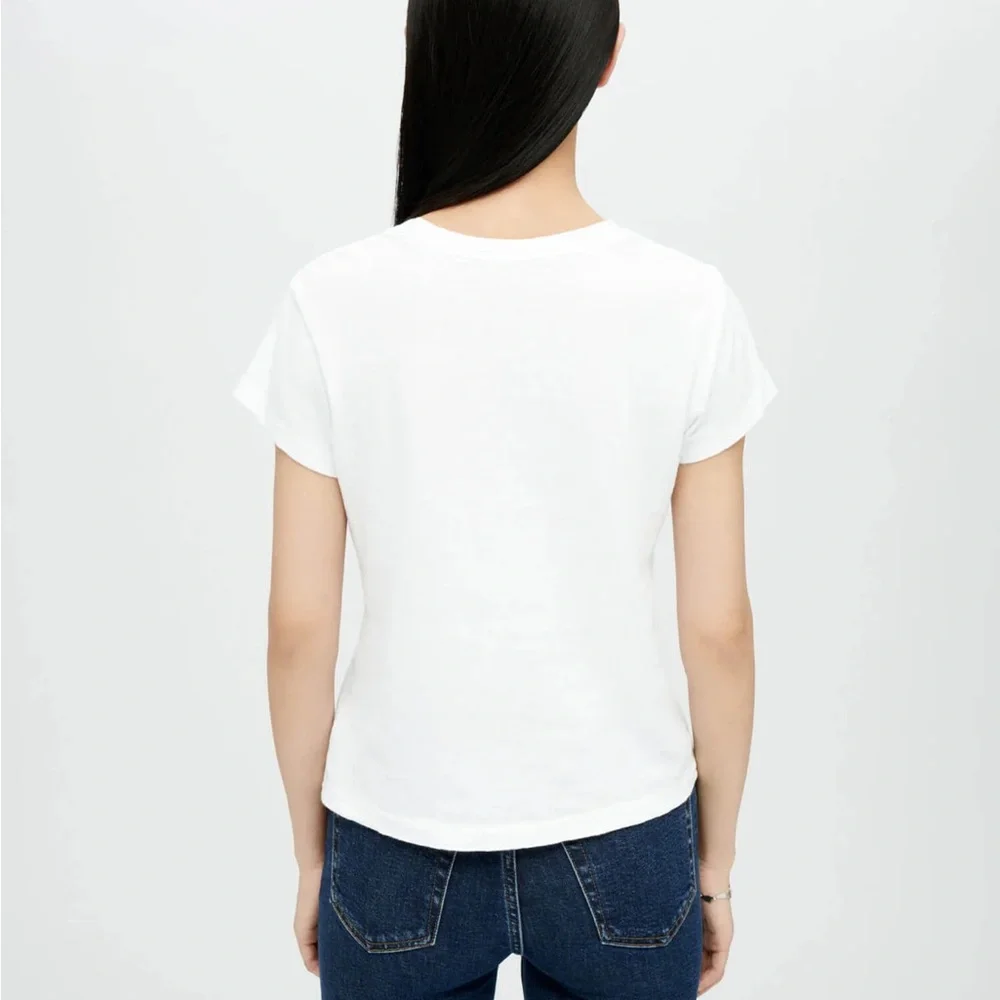 Redone 1960s slim tee white nwt netaporter large - Picture 4 of 8